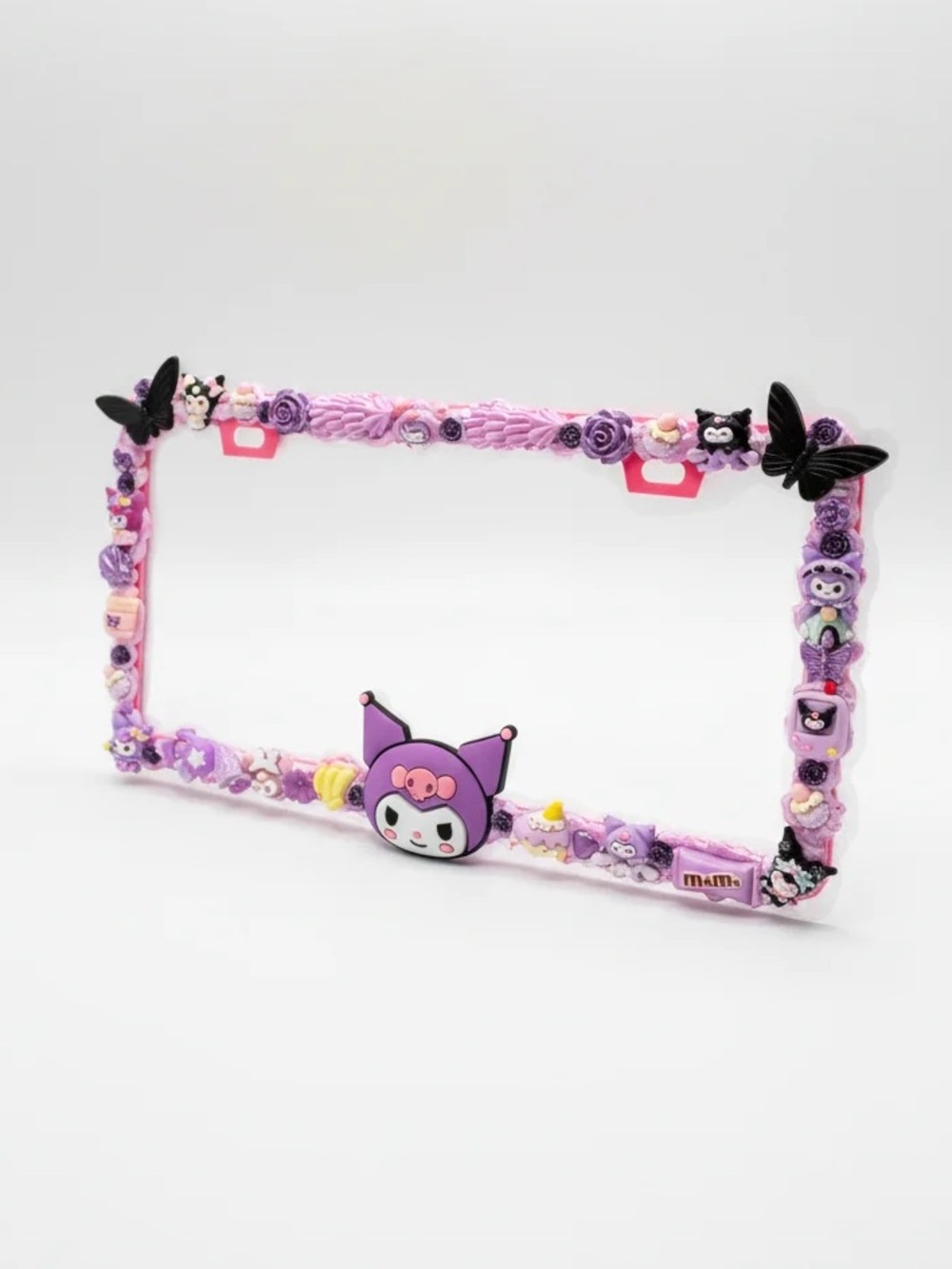 Handmade Sanrio Kuromi Pink & Purple Decorative License Frame